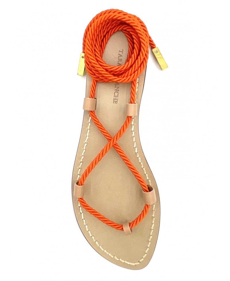 Natural leather heeled...