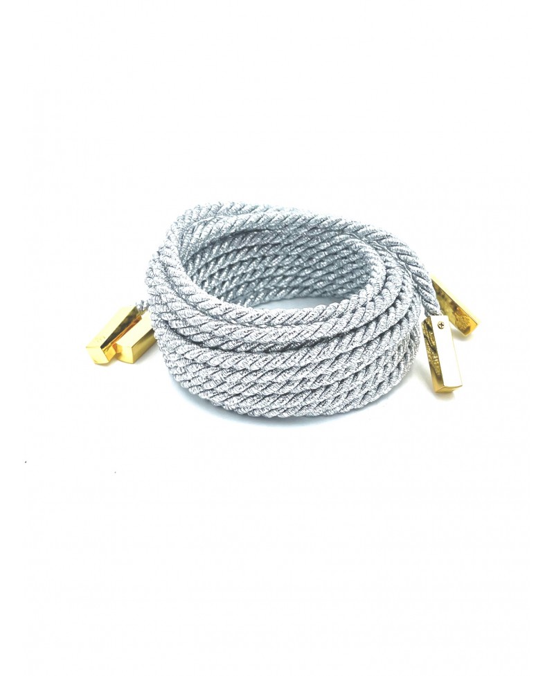 Corde lurex argent