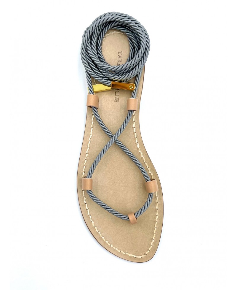 Natural leather gladiator...