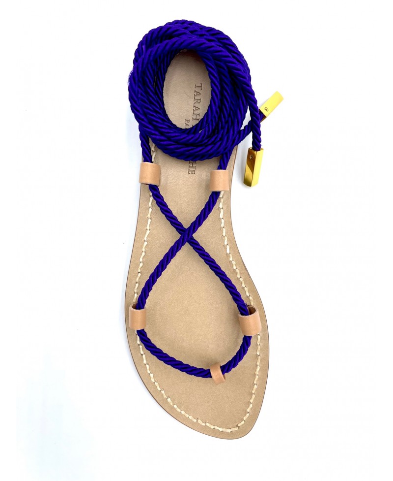 Natural leather gladiator...