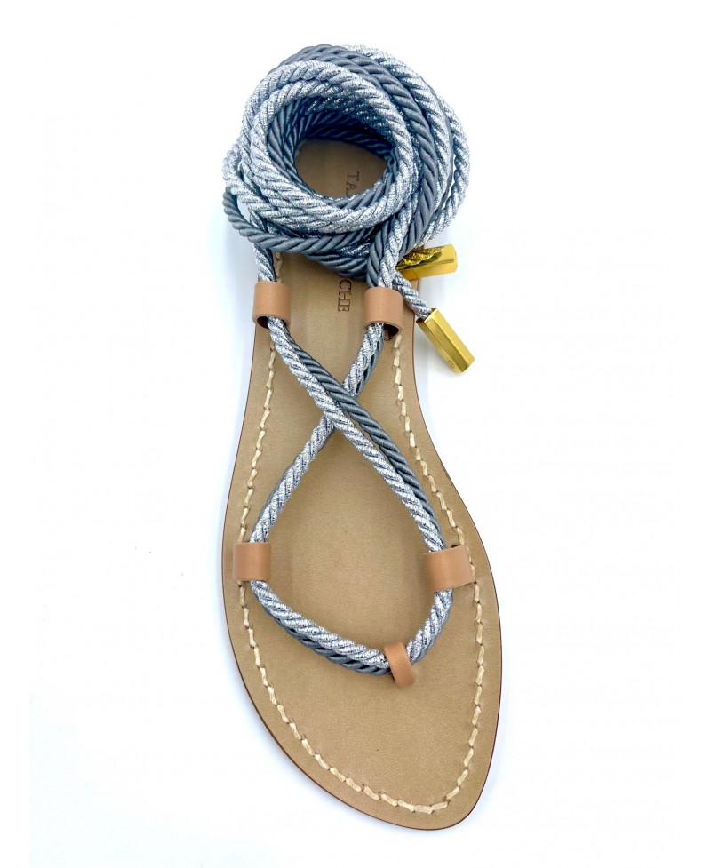 Natural leather heeled...